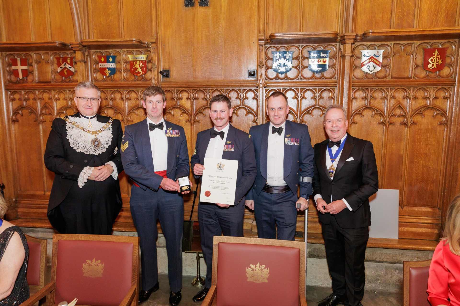 642 - RAF Poseidon SERE Team Sir James Martin