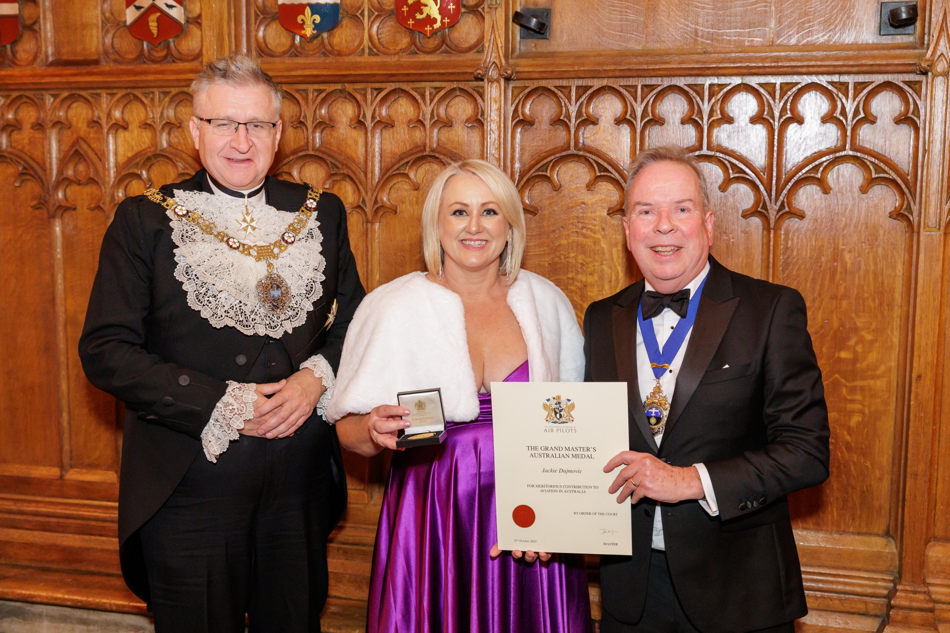 591 - Jackie Dujmovic GM Aus Medal